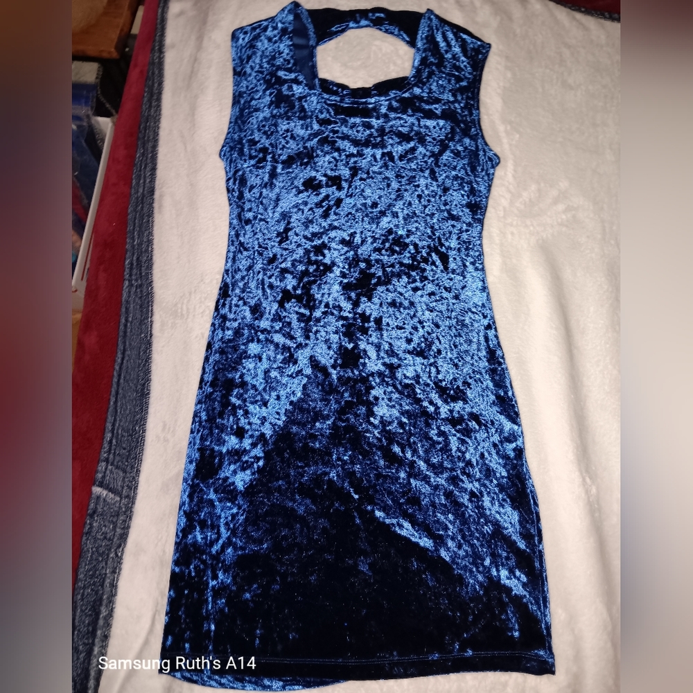 Forever 21, Casual Blue Mini Dress, Size M